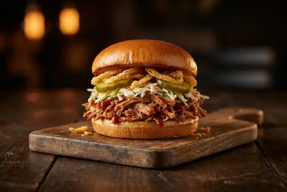 BBQ Pulled Pork Sandwich