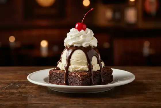 Hot Fudge Brownie