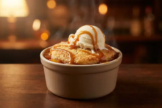 Seasonal Fruit Cobbler