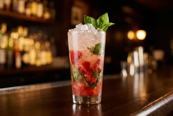 Strawberry Basil Lemonade