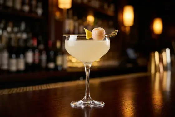 Yuzu Lychee Martini