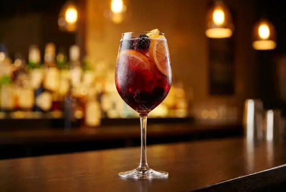 Blackberry Sparkling Sangria