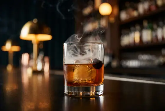 Smoked Old Fashioned